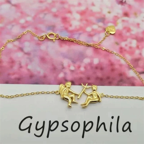 925 Sterlingsilber Engel Und Teufel Anhänger Armband Für Damen Herz Anhänger Verstellbarer Edelschmuck Einzigartiges Geschenk