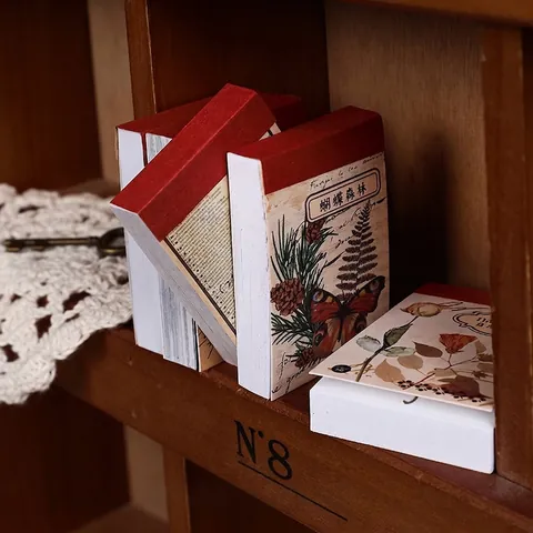 Libretto di Adesivi Washi Vintage Silent Imagination Foresta di Farfalle Campione Naturale Mistero Dell'Universo Decorazione Fai Da Te