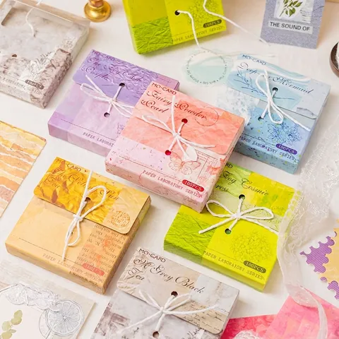 Retro Scrapbook Material Papier Pack Für DIY Kunst Handwerk Journaling Dekoration Vintage Ästhetische Dekopapier Für Scrapbooking Notizblock