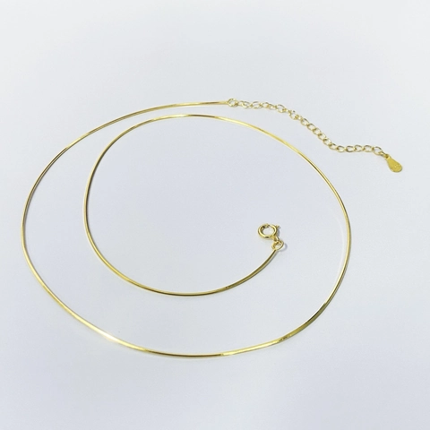 S925 Argento Sterling Ottagonale Catena a Osso di Serpente Collana per Donna Lusso Leggero Oro Bianco Oro Placcato Gioielli