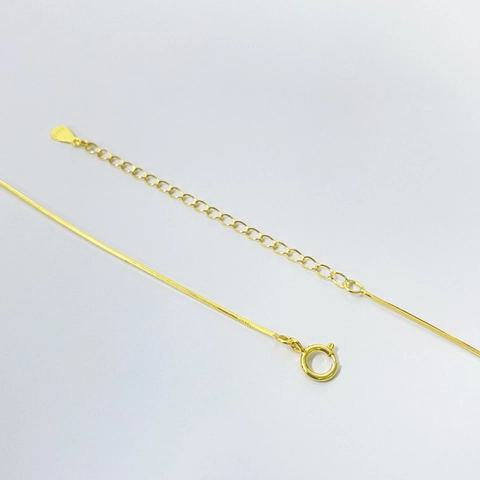 S925 Argento Sterling Ottagonale Catena a Osso di Serpente Collana per Donna Lusso Leggero Oro Bianco Oro Placcato Gioielli
