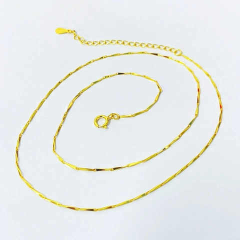 Minimalist 925 Sterling Silver Necklace For Women Elegant Thin Melon Seed Chain Plated Clavicle Chain Jewelry Accessory