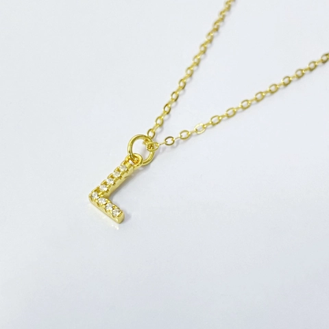 925 Sterling Silber Alphabet Anhänger Halskette Zirkonia Vergoldet Personalisierte Initial Clavicle Kette Damen Schmuck Geschenk