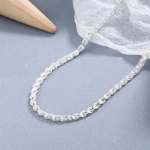 S925 Sterling Silver Phoenix Tail Necklace For Women Minimalist Elegant Light Luxury Electroplated Clavicle Chain Jewelry Gift