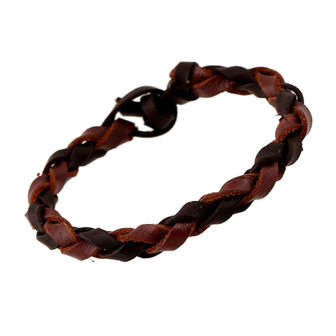 Bracciale In Pelle Di Vacchetta Intrecciata Retrò Con Ciondolo Segno Zodiacale In Lega Di Metallo Corda Di Canapa Stile Punk Vintage Per Uomo Donna