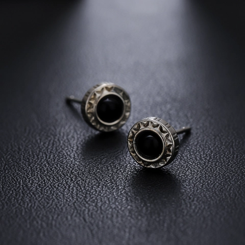 Sonnenblume Ohrstecker Kupfer Edelstahl Stift Einfach Minimalistisch Unisex Geometrisch Strass Einlage Täglich Zubehör