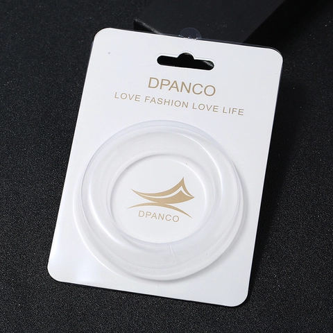 Moderne Weiße Kunststoff Blister Schmuckkästchen Für Armband Armreif Verpackung Handgefertigte Schmuck Display Box
