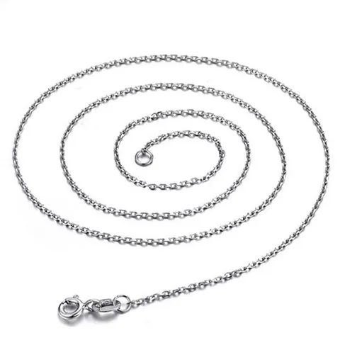 925 Sterling Zilveren Kruis Ketting Voor Vrouwen Witgoud Vergulde Minimalistische Gepolijste Schakelketting Sleutelbeen Ketting Sieraden