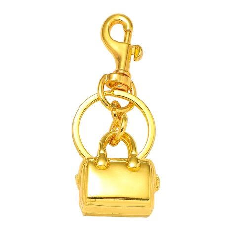 Mode Zinklegierung Mini Handtasche Schlüsselanhänger Boston Tasche Anhänger Geldbörse Charm Für Damen Handtasche Schlüsselring Zubehör Geschenk