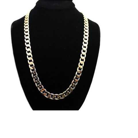 Hip Hop Legierung Strass Cuban Link Halskette Für Damen Herren Mode Minimalistisch Lange Dicke Kette Schmuck Geschenk