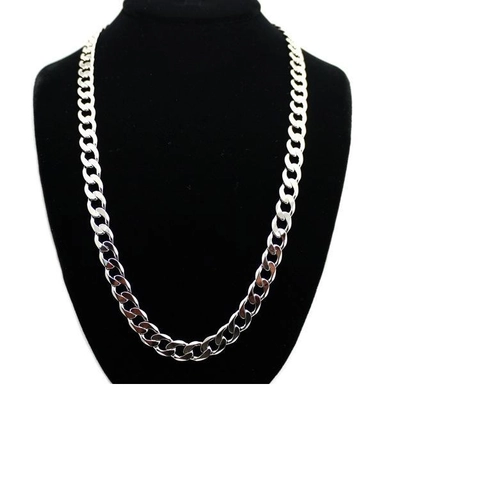 Hip Hop Legierung Strass Cuban Link Halskette Für Damen Herren Mode Minimalistisch Lange Dicke Kette Schmuck Geschenk