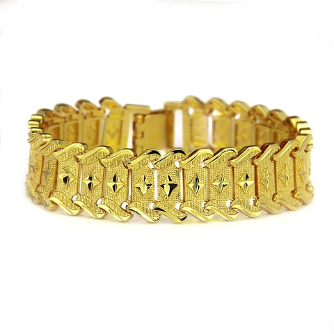 Hip Hop Herren Uhrenarmband Stil Armband Legierung Strass Sternenrelief Punk Rock Handgelenkband Schmuck Für Nachtclub Party Alltag