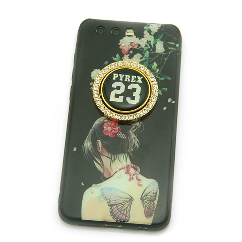 Ciondolo Rotante Rotondo Hip Hop PYREX 23 Lettera in Lega Con Strass Intarsiati Accessori per Gioielli DIY Decorazione Custodia Telefono