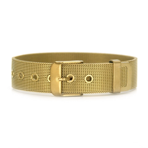 Minimalist Adjustable Mesh Watch Band Bracelet For Men Women Gold Silver Black Stainless Steel Alloy Milanese Jewelry