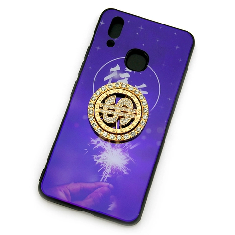 Spinning Dollar Sign Zinc Alloy Rhinestone DIY Phone Case Accessory Fashion Money Turntable Charm For Jewelry Making Decorative Piece