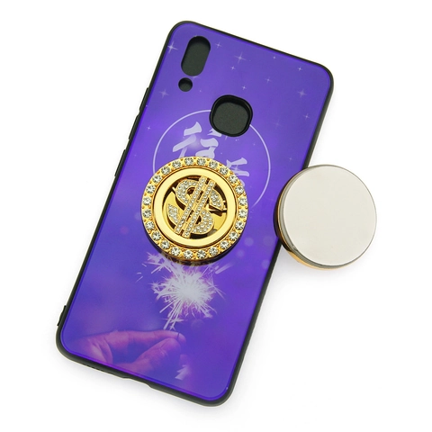Drehbares Dollarzeichen Strass DIY Handyhülle Zubehör Gold Legierung Hip Hop Klebedekor Für Taschen Schuhe Schmuck