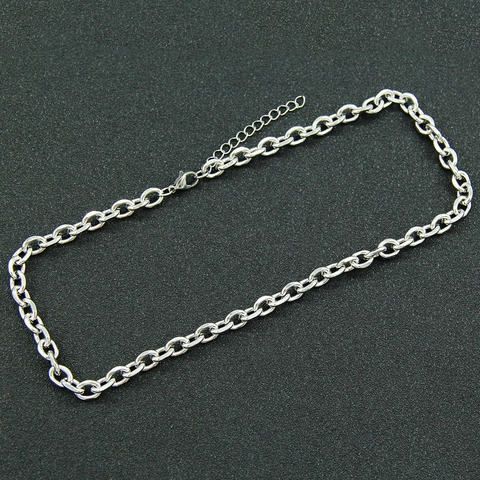 Industrie Titanstahl Doppel Halskette Gehämmert Rechteck Anhänger Schlangen Gliederkette Choker Für Herren Damen Minimalist Schmuck
