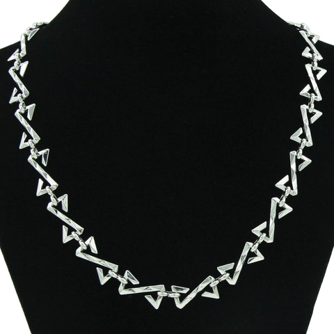 Punk Creative Letter Z Alloy Necklace Unisex Trendy Ins Geometric Cuban Link Chain Bracelet Silver Color Jewelry Accessories