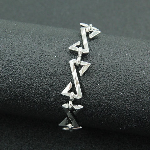 Punk Roestvrij Staal Letter Z Geometrische Armband Voor Heren Dames Hip Hop Zilverkleur Titanium Staal Sieraden Cadeau