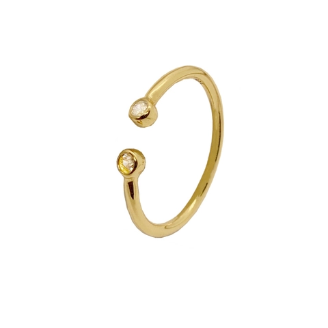 Minimalistischer S925 Sterlingsilber Verstellbarer Ring Für Damen Strass Besetzte Mode Finger Schmuck Fingerring Geschenk