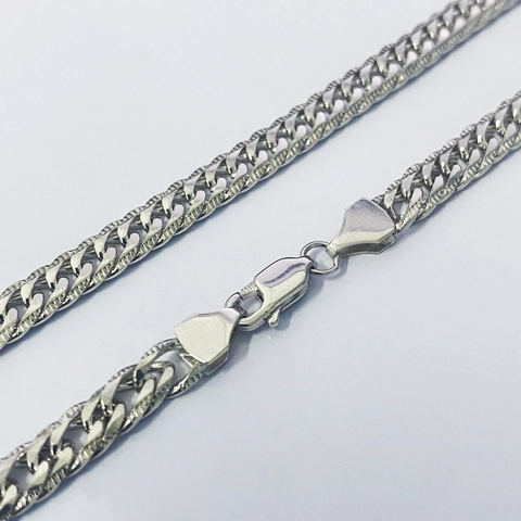 925 Sterling Silver Curb Chain Necklace Real Gold Plated Hip Hop Punk Style Minimalist Jewelry For Men Women Jewelry Gift