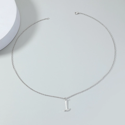 Minimalist Alloy Hammer Pendant Necklace For Men Women Industrial Style Electroplated Personality Jewelry Accessories Gift