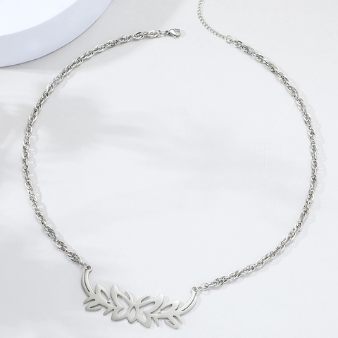 Vintage Tribal Schmetterling Anhänger Halskette Für Damen Herren Edelstahl Ausschnitt Seilkette Y2K Ästhetik Schmuck Geschenk
