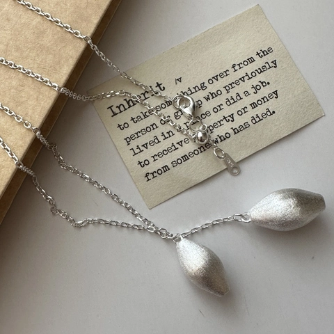 925 Sterling Silver Minimalist Y Shaped Water Drop Pendant Necklace Matte Brushed Long Clavicle Chain For Women Jewelry Gift
