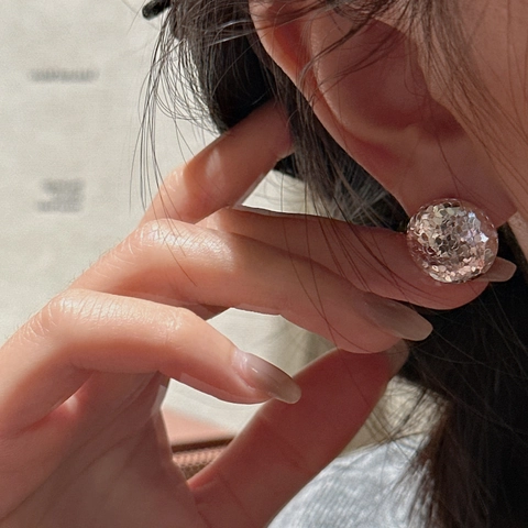 925 Sterling Silver Hammered Circle Stud Earrings For Women Minimalist Textured Round Ear Piercing Fashion Jewelry Gift