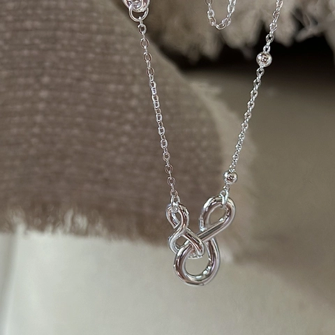 925 Sterling Silver Infinity Magnetic Bracelet For Women Minimalist Dainty Bead Chain Link Jewelry Anniversary Gift For Her