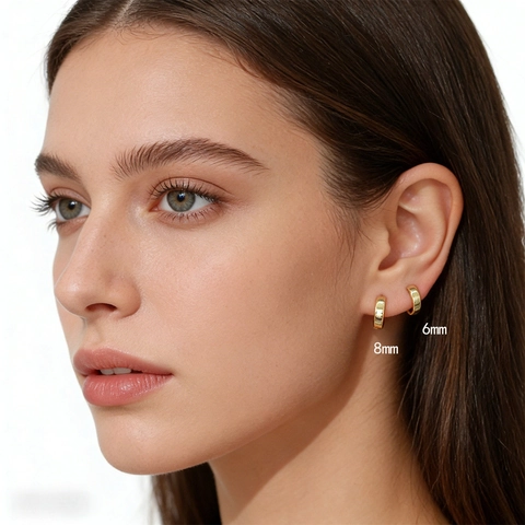 Minimalist 925 Sterling Silver Hoop Earrings For Women Men Geometric Huggie Earrings Gold Platinum Plated Daily Fashion Jewelry Gift