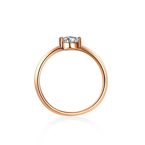 S925 Sterling Zilver Moissaniet Zirconia Ring Voor Vrouwen Klassieke Vier-pootzetting Rond Geslepen Huwelijk Sieraden