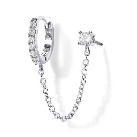 925 Sterlingsilber Moissanit Kette Ohrstecker Für Damen Pavé Moissanit Creolen Hängende Ohrringe Schmuck Mit GRA Zertifikat