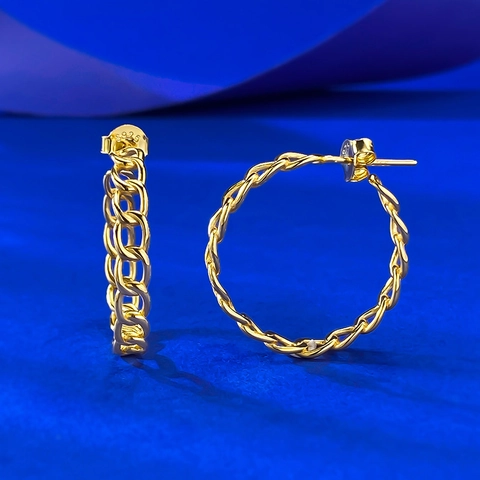 Fashion S925 Sterling Silver Geometric Hollow Hoop Earrings For Women Minimalist Mesh Surface Rhinestone Inlaid Ear Jewelry Accessory