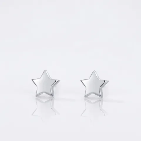 925 Sterlingsilber Stern Ohrstecker Für Damen Minimalistische Zierliche Hochglanzpolierte Sternform Mode Schmuck Geschenk