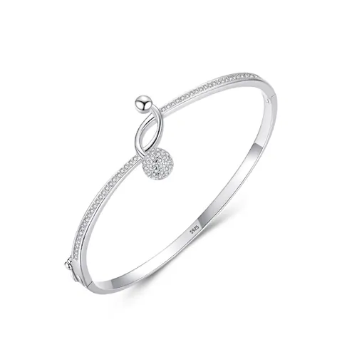 925 Sterlingsilber Armreif Für Damen Gedrehte Möbiusschleife Mit Eingelagerten Strasssteinen Silbernes Armband Minimalistischer Schmuck