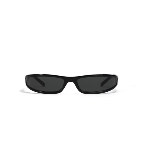 Y2K Futurist Sporty Rectangle Sunglasses For Men Women UV400 Fashion Narrow Frame Sun Glasses Trendy Streetwear Eyewear