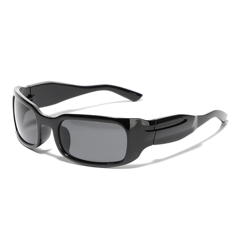 Retro Rectangular Sunglasses For Women Men Fashion Y2K PC Frame AC Lens Square Shades Street Style UV400 Protection Eyewear