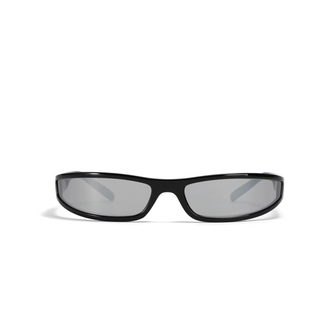 Y2K Futurist Sporty Rectangle Sunglasses For Men Women UV400 Fashion Narrow Frame Sun Glasses Trendy Streetwear Eyewear