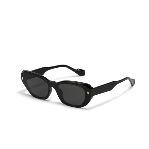 Vintage Vierkant Kattenoog Zonnebril Met Klinknagels Voor Dames Heren Trendy PC Montuur UV400 Street Style Luxe Zonnebril