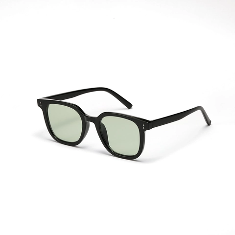 Retro Square Frame Sunglasses For Women Men Fashion Rivet Decor PC Frame AC Lens UV400 Protection Hip Hop Street Eyewear
