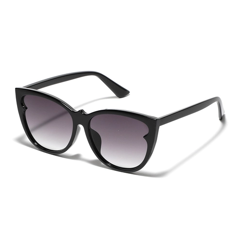 Occhiali da Sole Retrò Occhio di Gatto per Donna Montatura PC Lenti AC Bordo a Onde Design a Farfalla UV400 Moda Viaggio