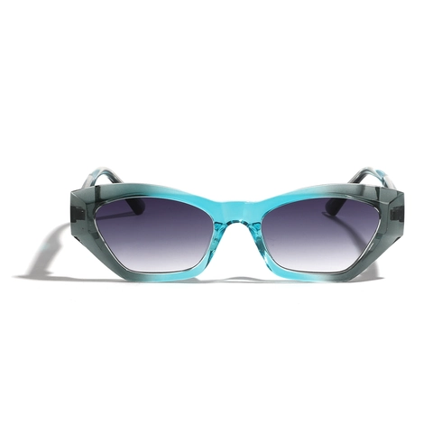 Retro Cat Eye Sunglasses TR90 Lightweight Frame PC Gradient Lens Vintage Fashion Eyewear For Women UV400 Protection