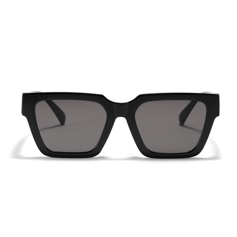 Vintage Square Oversized Sunglasses For Women Fashion PC Frame AC Lens UV400 Sun Glasses With Patterned Temples Travel Party