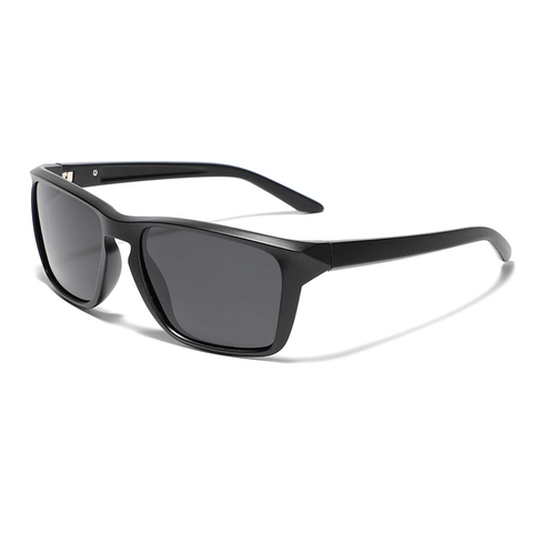 Occhiali da Sole Polarizzati TR90 per Uomo Donna Montatura Quadrata UV400 Lenti TAC Guida Outdoor Moda Classico Retro