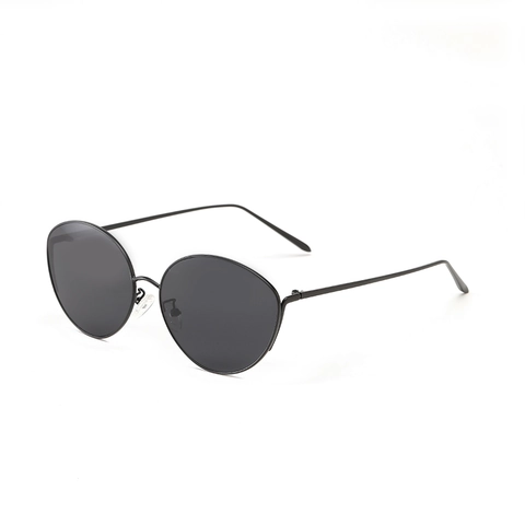 Occhiali da Sole Retrò Ovali con Montatura in Metallo per Uomo Donna Stile Punk Vintage Occhiali da Sole Alla Moda Protezione UV400 Accessorio Streetwear