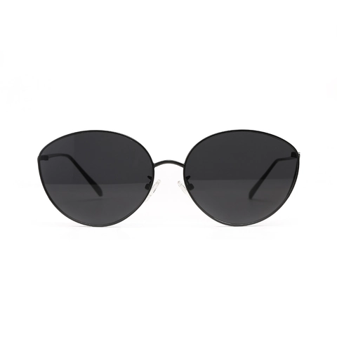 Occhiali da Sole Retrò Ovali con Montatura in Metallo per Uomo Donna Stile Punk Vintage Occhiali da Sole Alla Moda Protezione UV400 Accessorio Streetwear