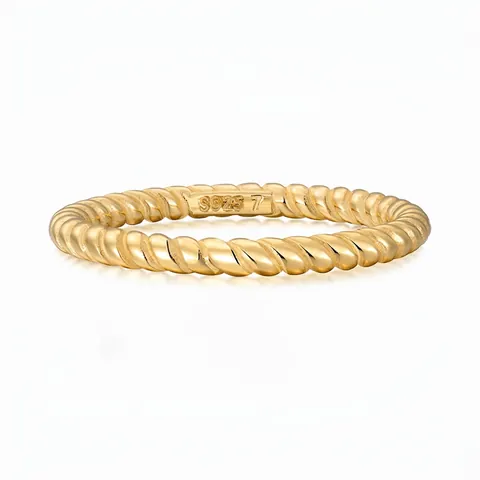 Minimalistischer 925 Sterlingsilber Ring Mit Gedrehtem Seil Für Damen Personalisierter Stapelbarer Geflochtener Goldener Modering Geschenk