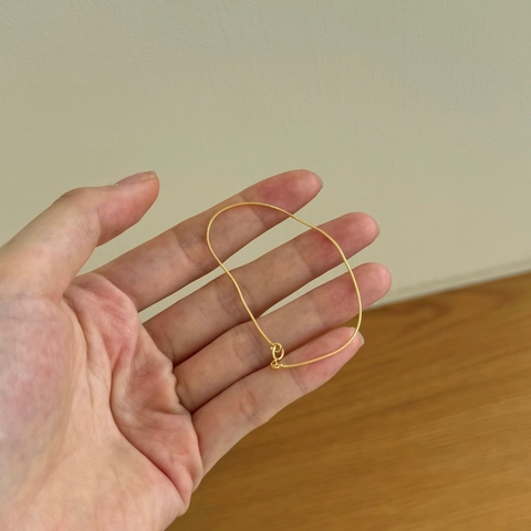 Minimalista Pulsera de Cadena de Serpiente de Plata de Ley 925 para Mujer Elegante Pulsera de Eslabones Circulares Joyería Diaria