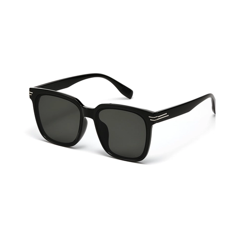 Occhiali da Sole Quadrati Grandi Retro da Donna Montatura in PC Lenti AC UV400 Stile Coreano Alla Moda per Streetwear